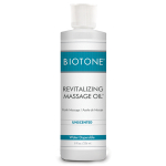 Biotone Revitalizing Massage Oil Unscented 8OZ