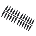 Valerie Ducharme Black Pointed Demo Nails (240)