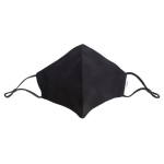 Black Reusable Face Mask