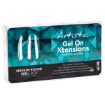 Artistic Nail Design Gel On Xtensions Soft Gel Nail Tips - Long Stiletto (