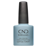 CND Shellac Gel Teal Texture