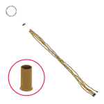 Babe Caramel Quick Change Flare Beads 125/pk