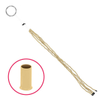 Babe Vanilla Quick Change Flare Beads 125/pk