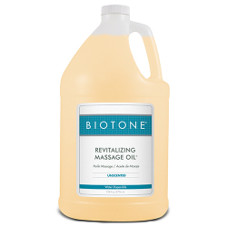 BIOTONE Revitalizing Massage Oil Unscented 1GAL