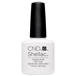 Creative Nail Design Shellac Cream Puff UV Color Coat