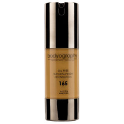 Bodyography #165 Medium/Warm Natural Finish Foundation 1oz