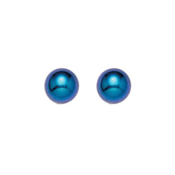 Inverness 4mm Ball Titanium Anodized #525 Earring