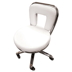 GD-5810 PEDICURE STOOL WHITE GOLDEN DEVO