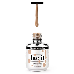15ML BEANS'N CREAM LAC IT! GEL POLISH