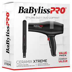 BabylissPro Ceramix Extreme Ceramic Styling Duo Prepack