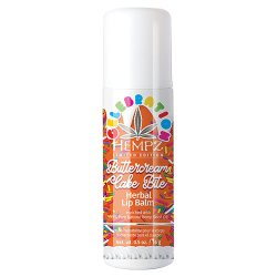 Hempz Celebration Buttercream Vanilla Cake Herbal Lip Balm 0.5oz