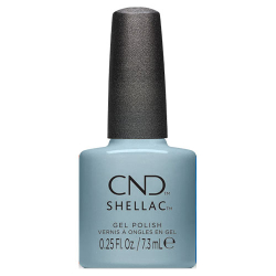 CND Shellac Gel Teal Texture