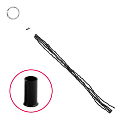 Babe Licorice Quick Change Flare Beads 125/pk