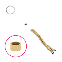 Babe Vanilla Quick Change Microlock Beads 125/pk